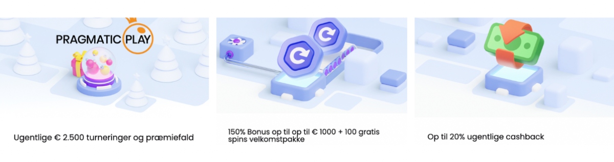 Velkomstbonus hos Trickz Casino